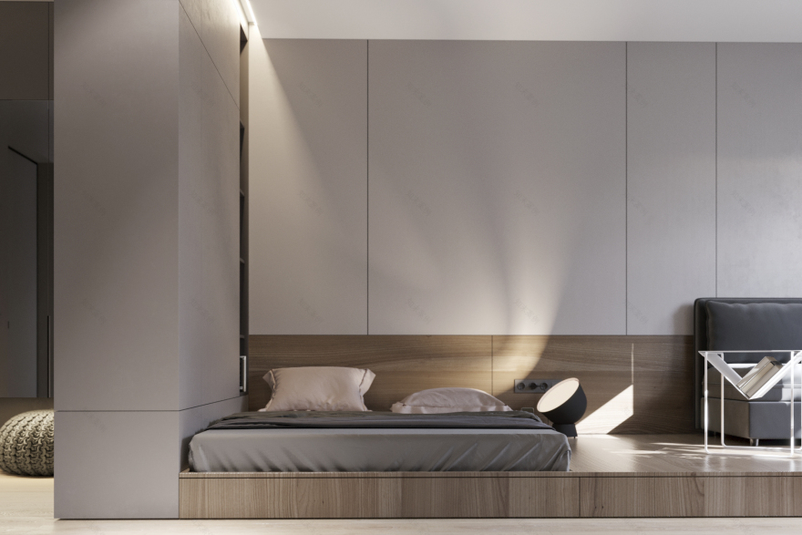 单间公寓丨乌克兰基辅丨Vera Babaeva-5