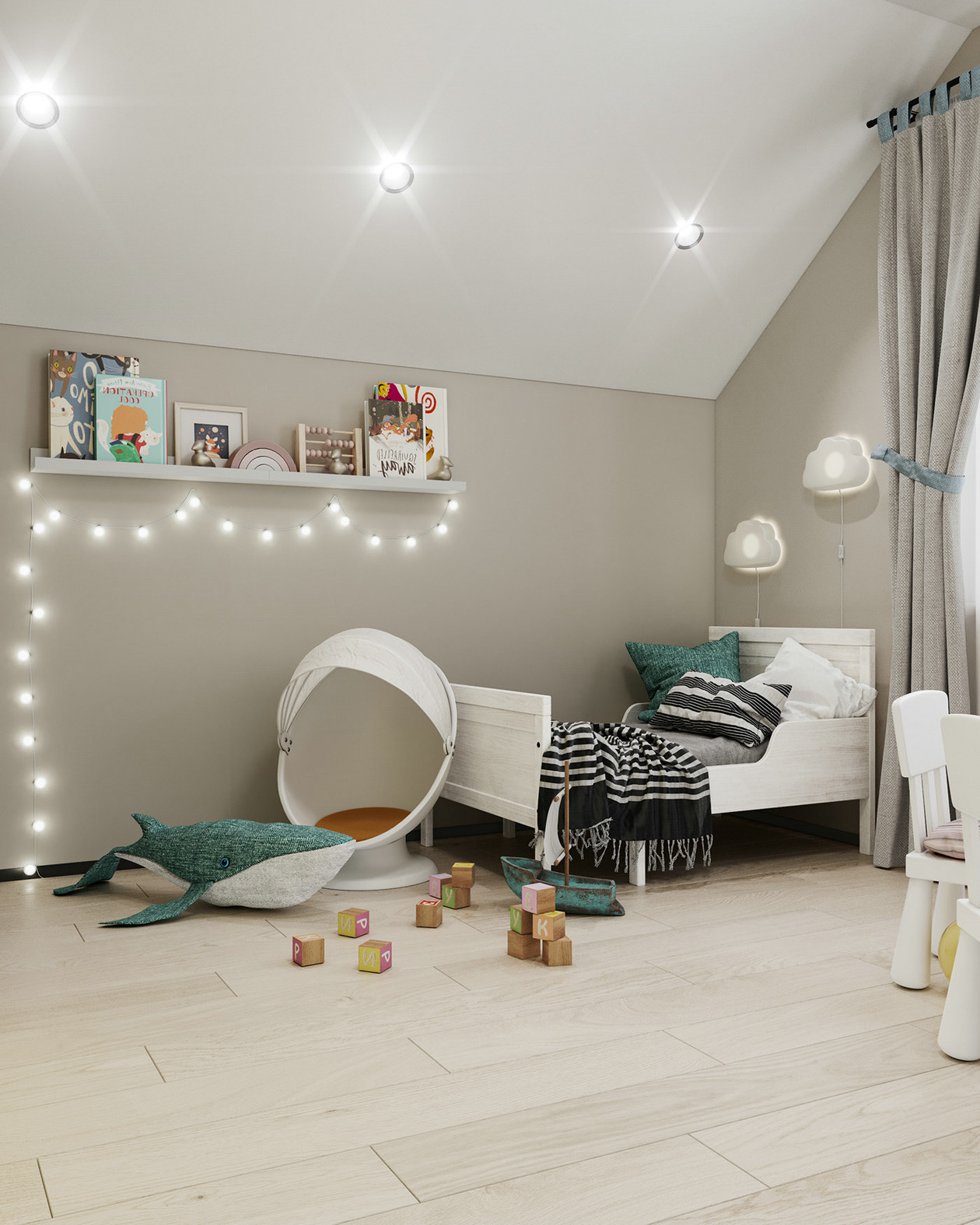 浅色系公寓设计-17