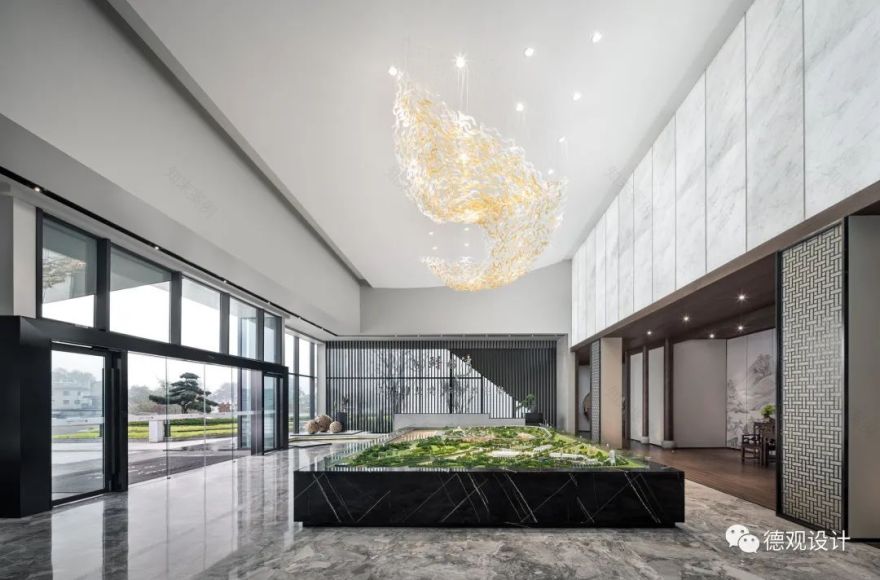 鲟龙湾文旅项目半岛一期 1#艺术中心 | 东方雅韵的空间叙事-9