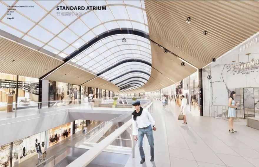 南昌万象城以“红谷之轮”为设计理念,打造度假式购物中心-9