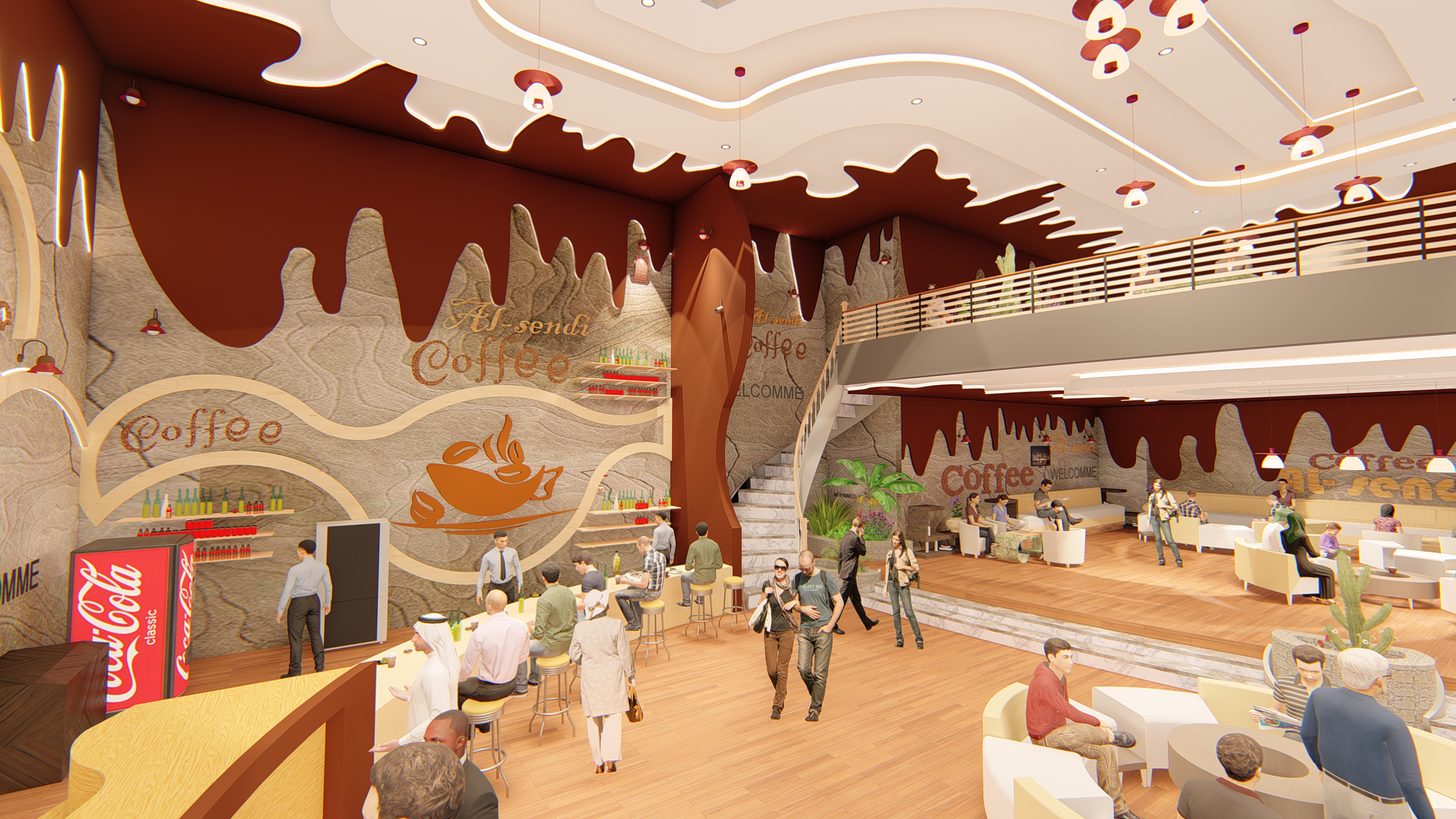 تصميم Coffee shop-15