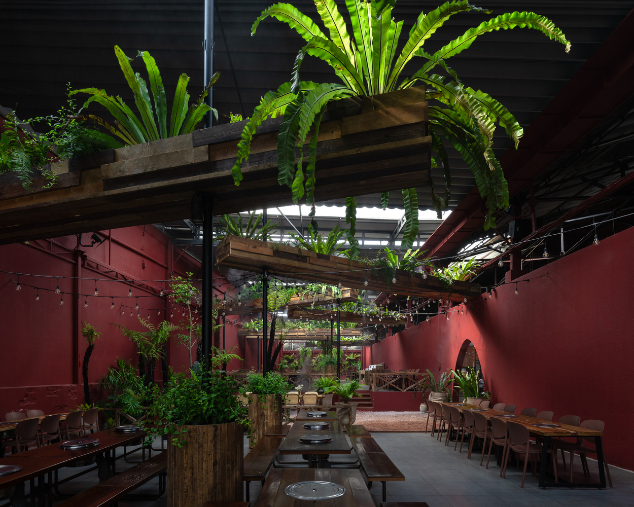 越南热带森林餐厅丨越南胡志明市丨Human+ Architects-9