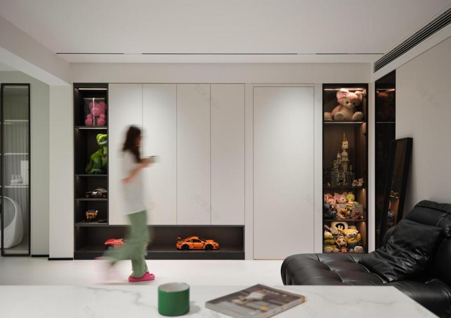 90后e人的地下复式住宅设计丨中国上海-6