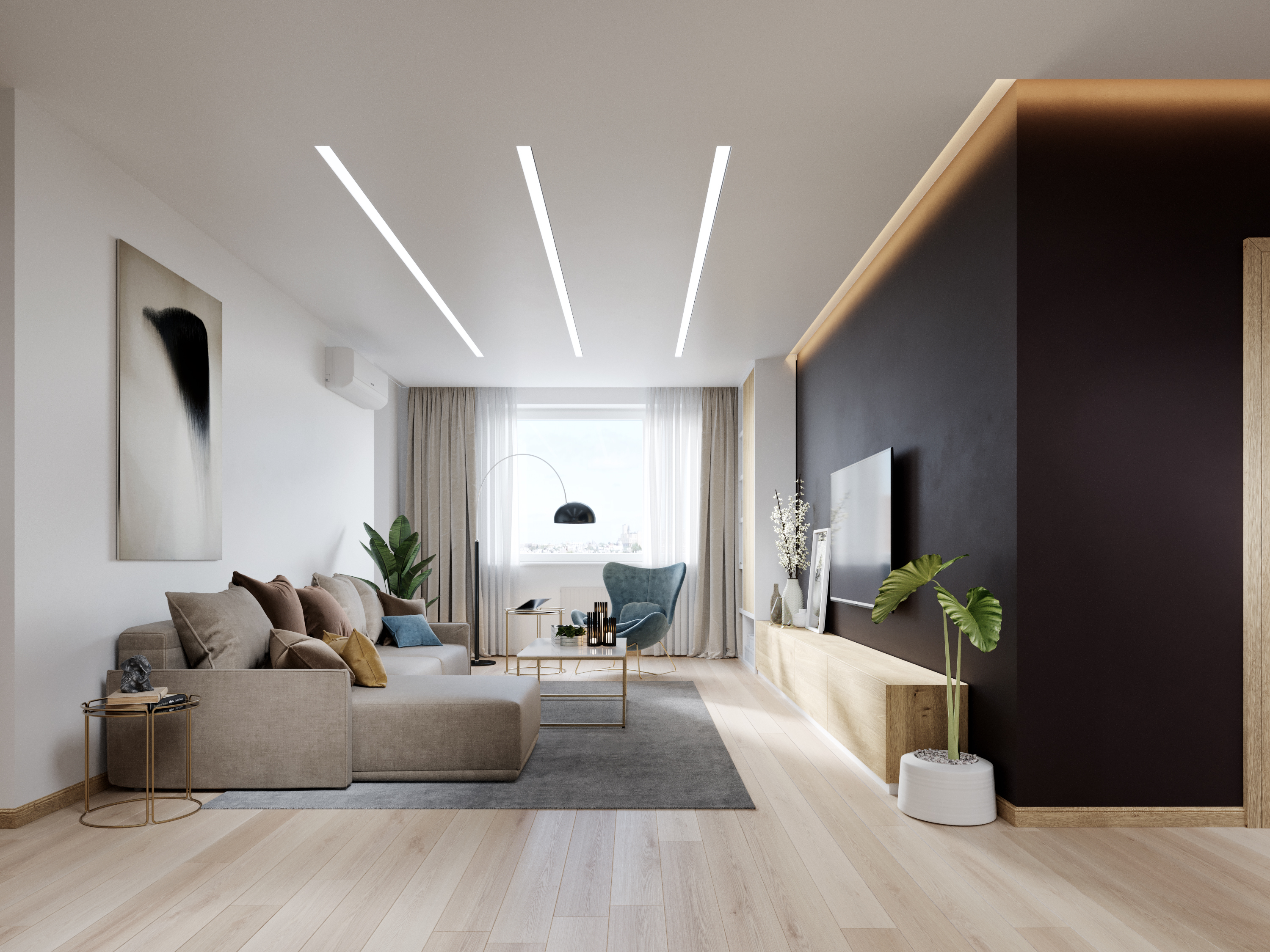 Apartment, Moskovsky avenue, kharkov-0