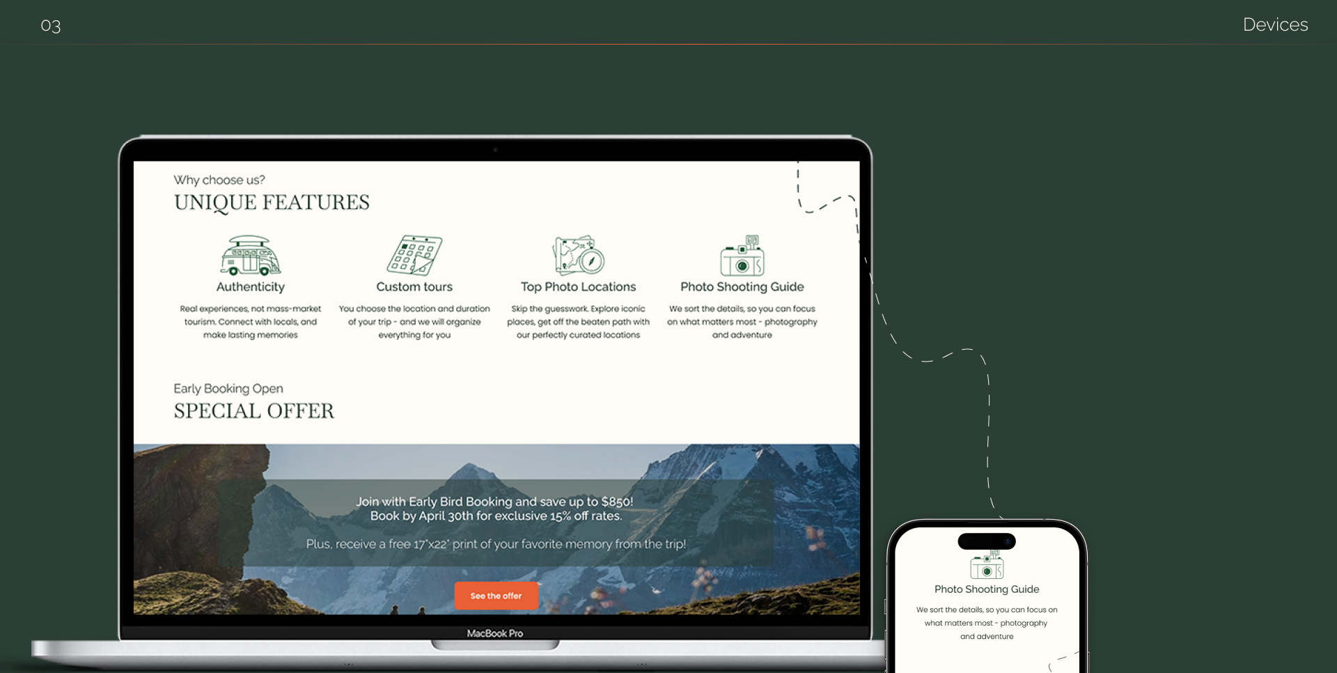 UX/UI Design for Photography Tours agency-4