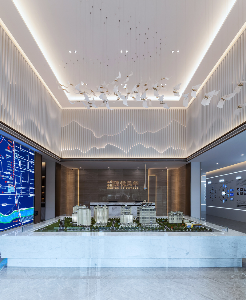 莆田璞月风华营销中心 | 自然、艺术、人文的海居氛围-9