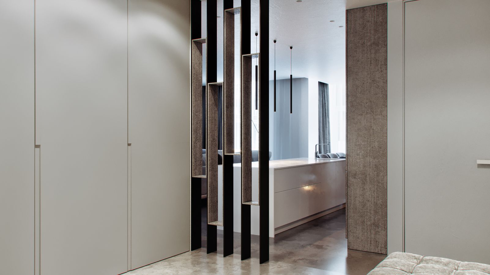 Комфорт сіті · 现代公寓室内设计丨Дизайн  студія Андрія Гординського-3