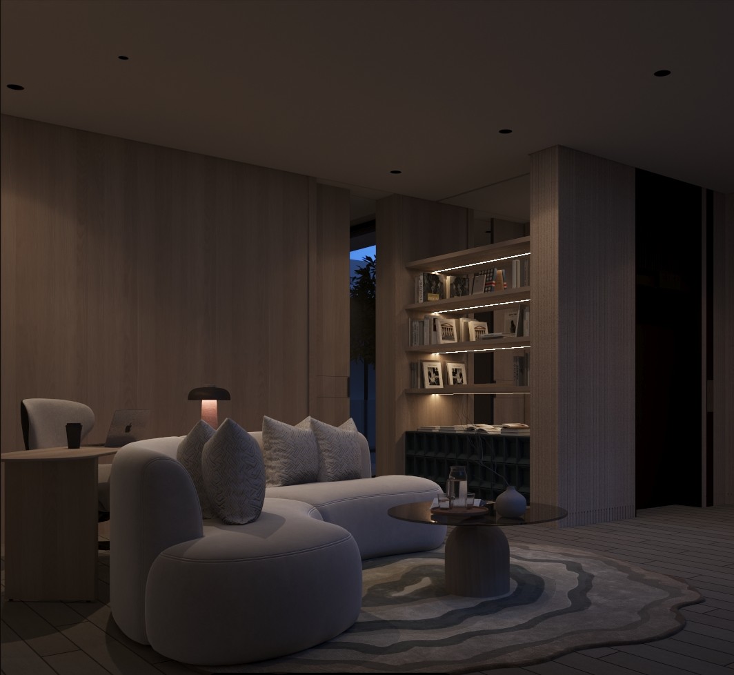 Master Bedroom with Office-19