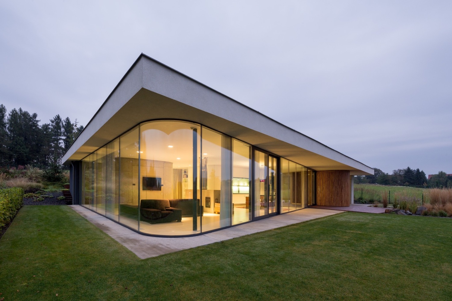 捷克山脉全景住宅设计-26