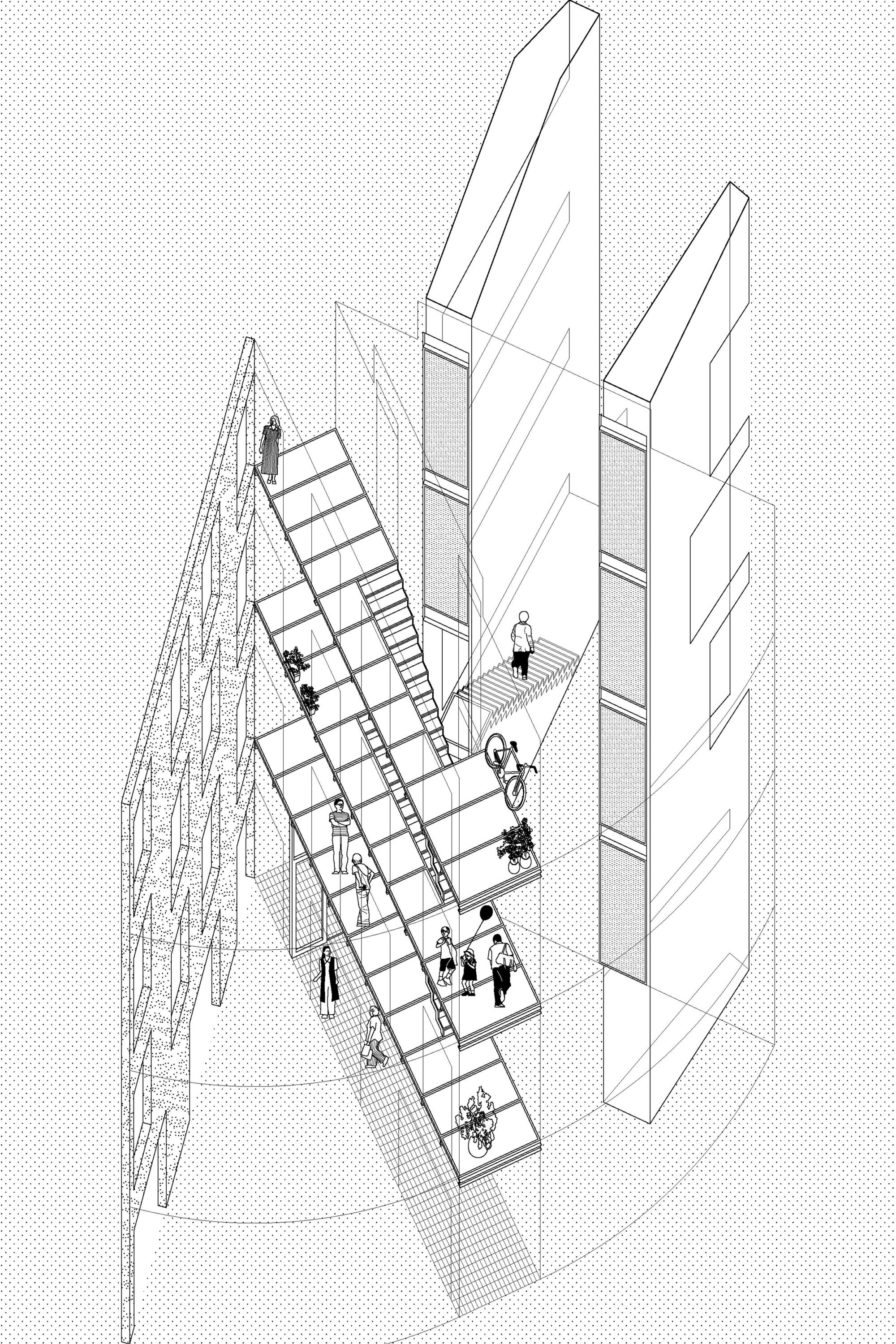 Joan Carles I 50 住宅大楼丨西班牙丨NØRA studio-42