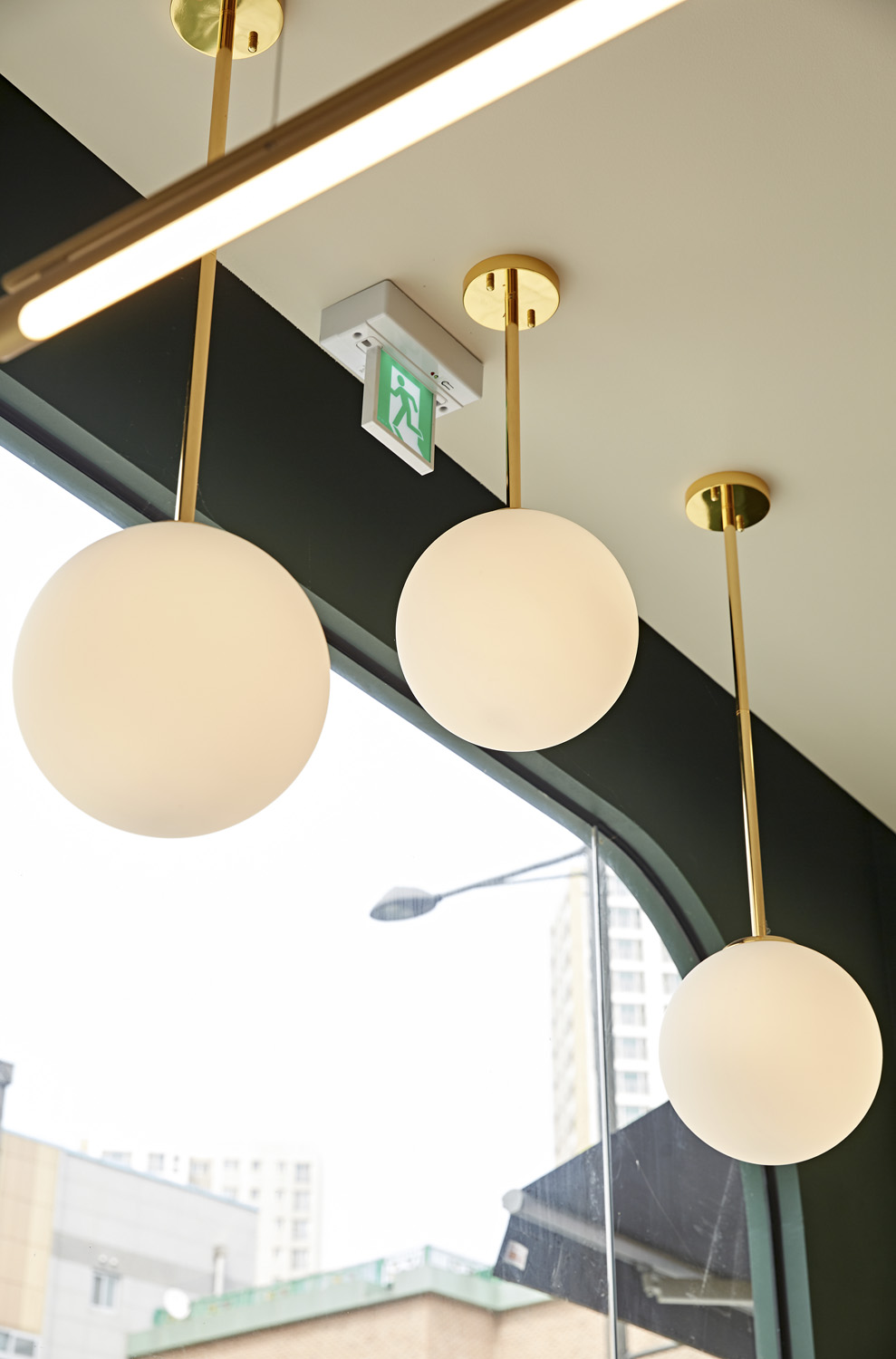 绿色调的宁静 10 分餐厅设计-14