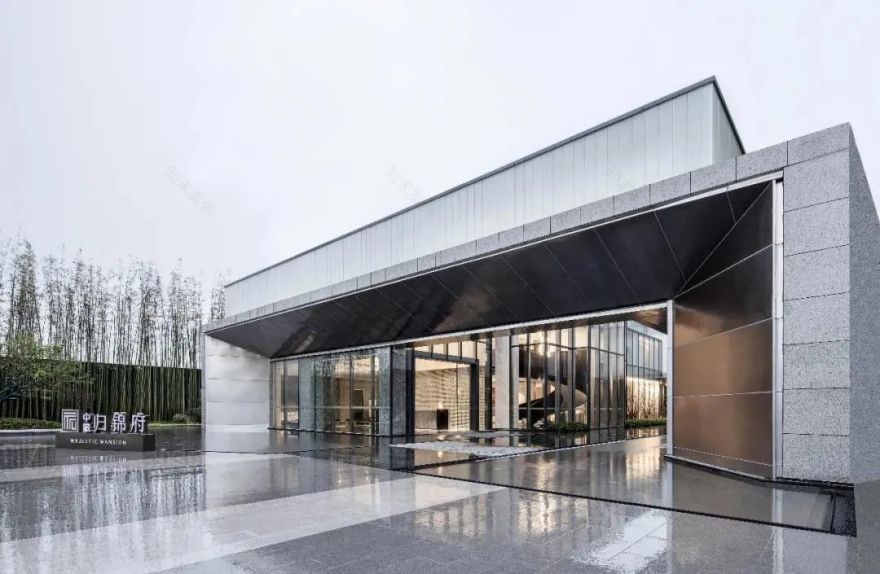 杭州中旅归锦府售楼处 | 透明、艺术与沉浸式的空间体验-1