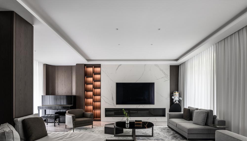 俏业家装饰 · 大宅之境享受极简生活-21