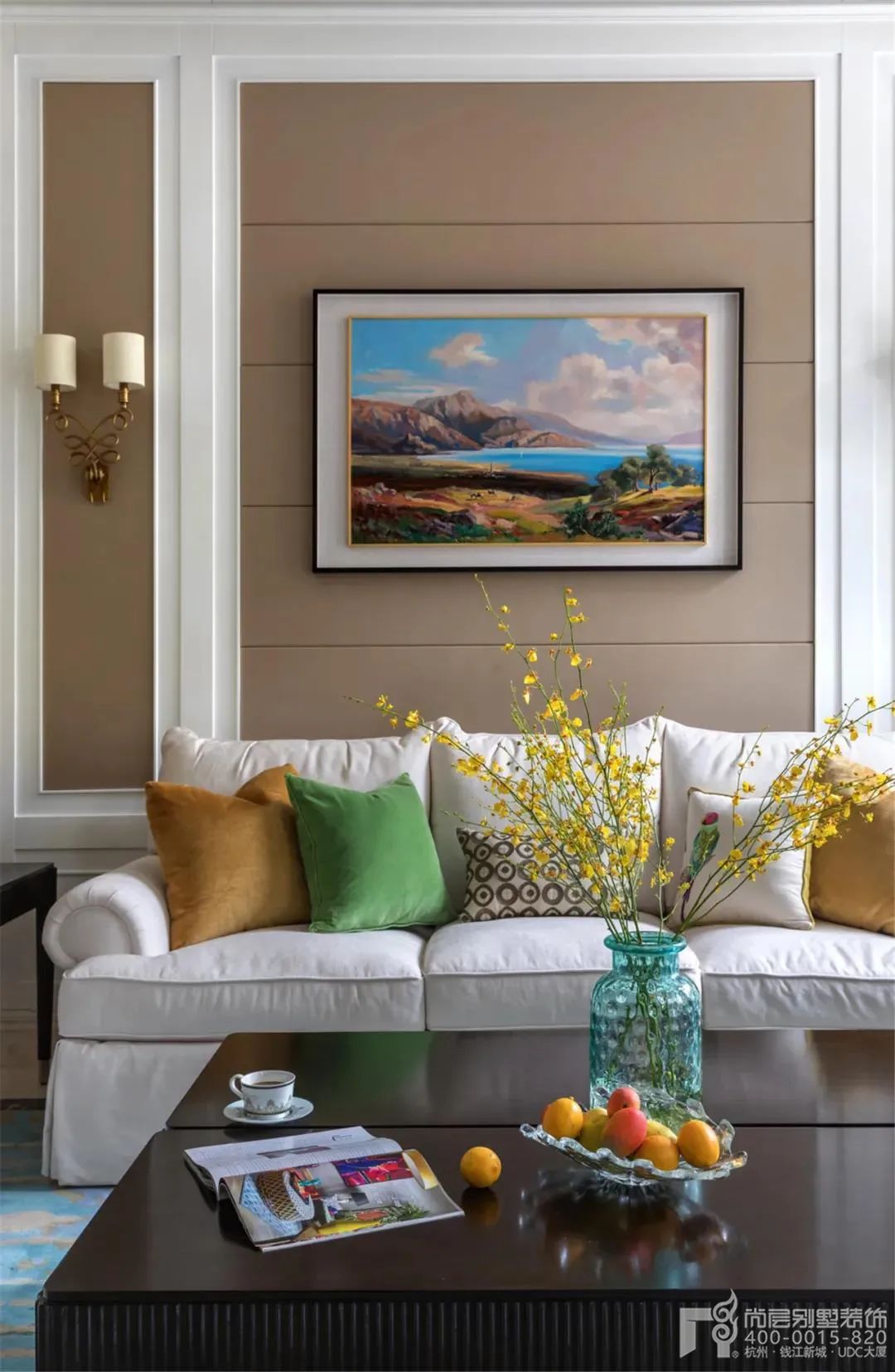 现代美式轻奢空间丨尚层别墅装饰-4