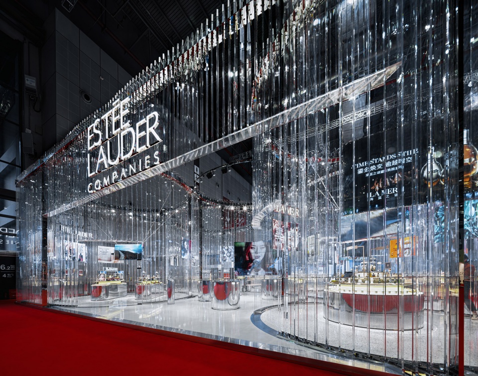 雅诗兰黛 2019 进博会展馆·栋栖设计创新“水晶宫”-12