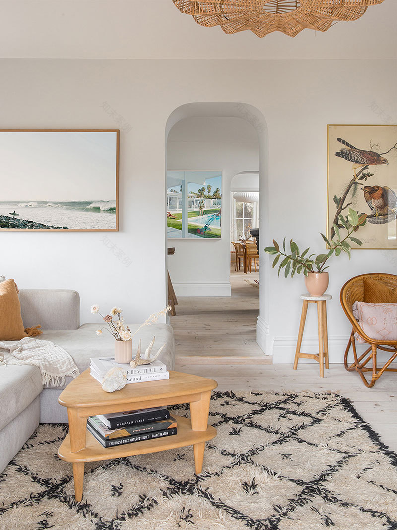 温馨复古的沙滩风格——探访摄影师 Christine Flynn 的创意家居-3