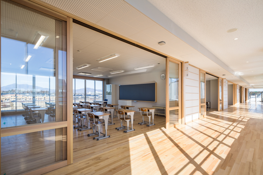 つくば市立学園の森義務教育学校（筑波市学园之森义务教育学校）丨日本茨城丨坂倉建築研究所（坂仓建筑研究所）-10