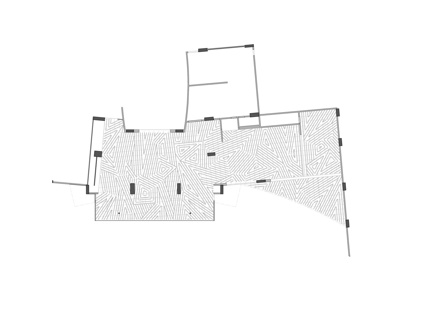 巴西 Norton 餐厅的悬浮木质天花板设计-45