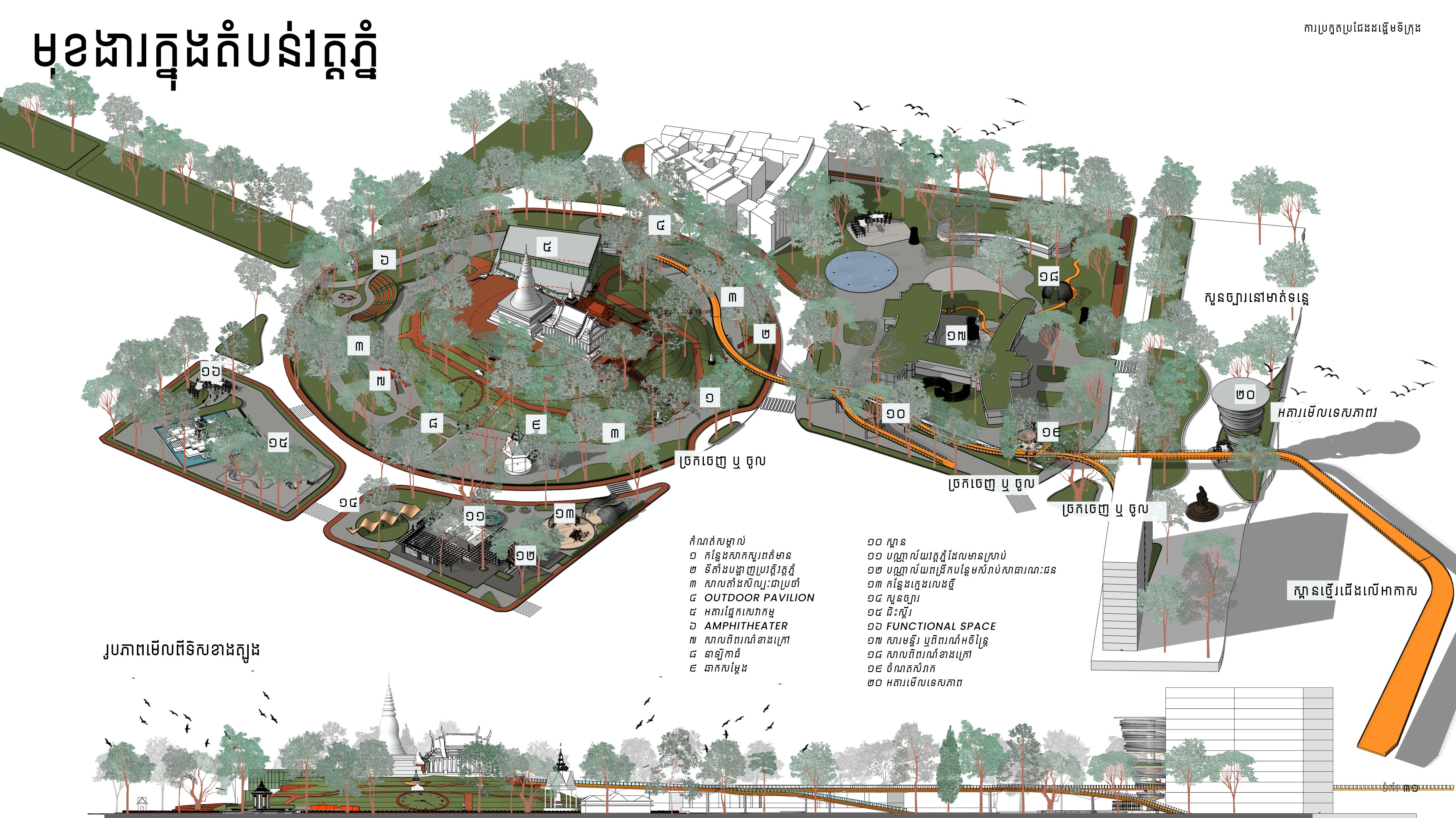 1ST PRIZE/ ACC URBAN DESIGN COMPETITION -WAT PHNOM-33