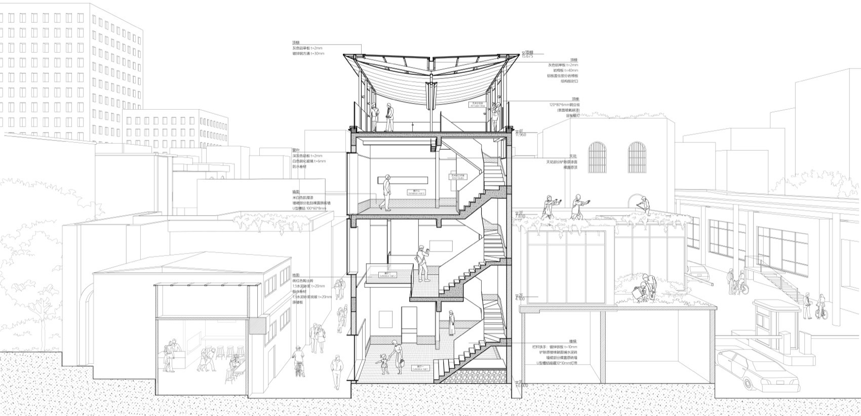 顺德容桂渔人码头社区营造·文化锚地丨中国广东丨加减智库建筑设计事务所-84