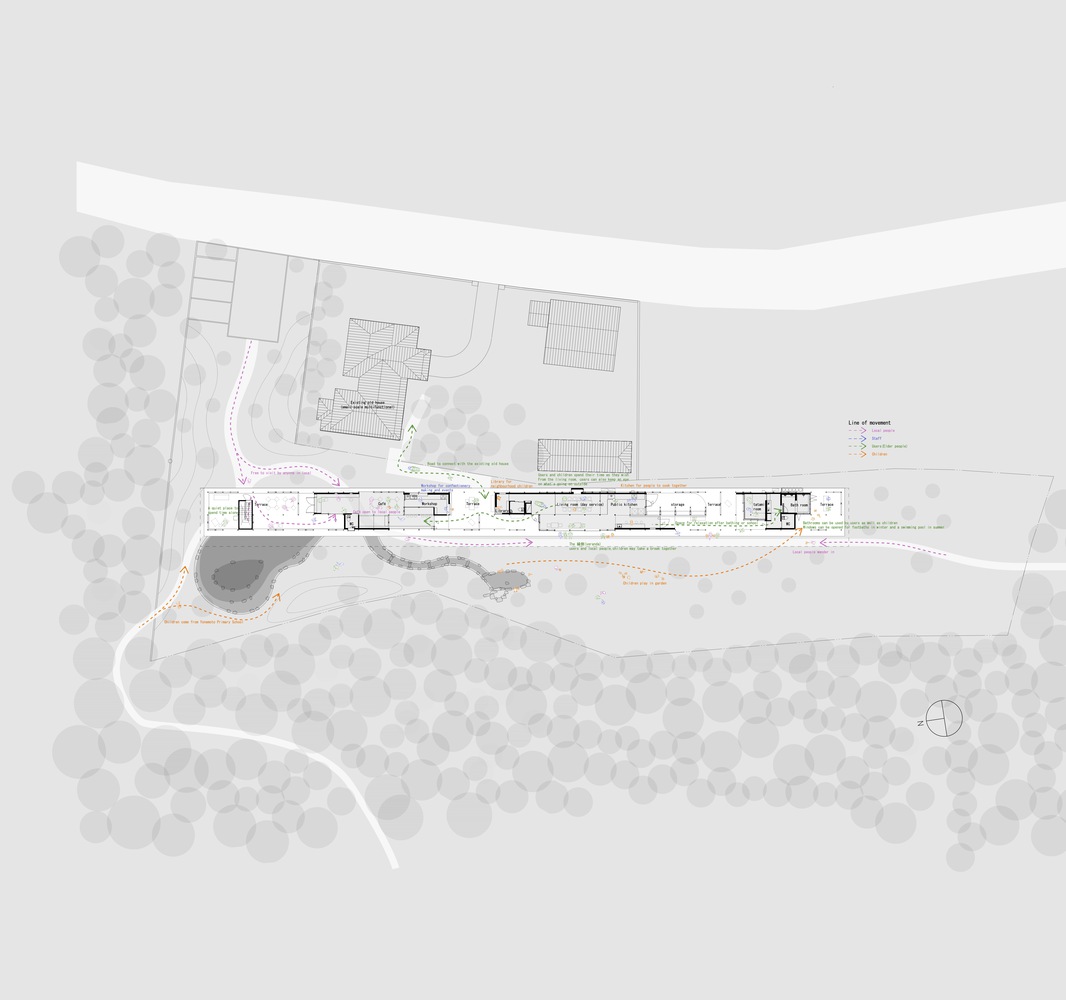 长屋与Engawa高级日托中心丨日本丨山崎贤塔罗设计工作坊-26