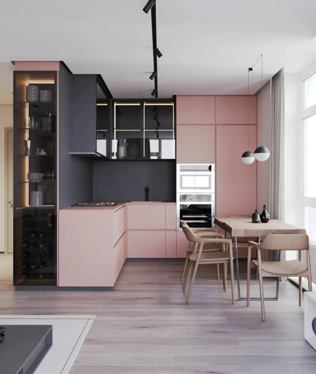 厨房颜值翻倍！橱柜颜色选择攻略-104