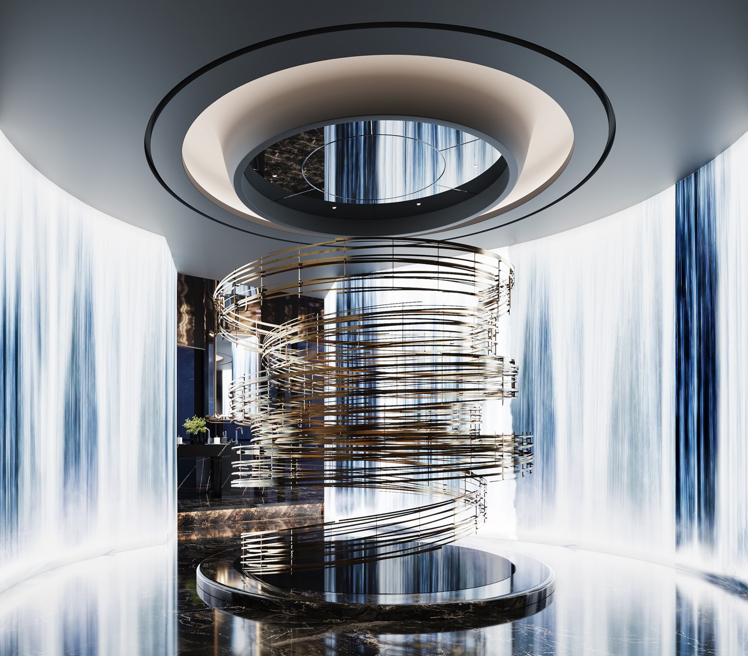 迪拜酒店局部丨阿联酋迪拜丨映现设计-8