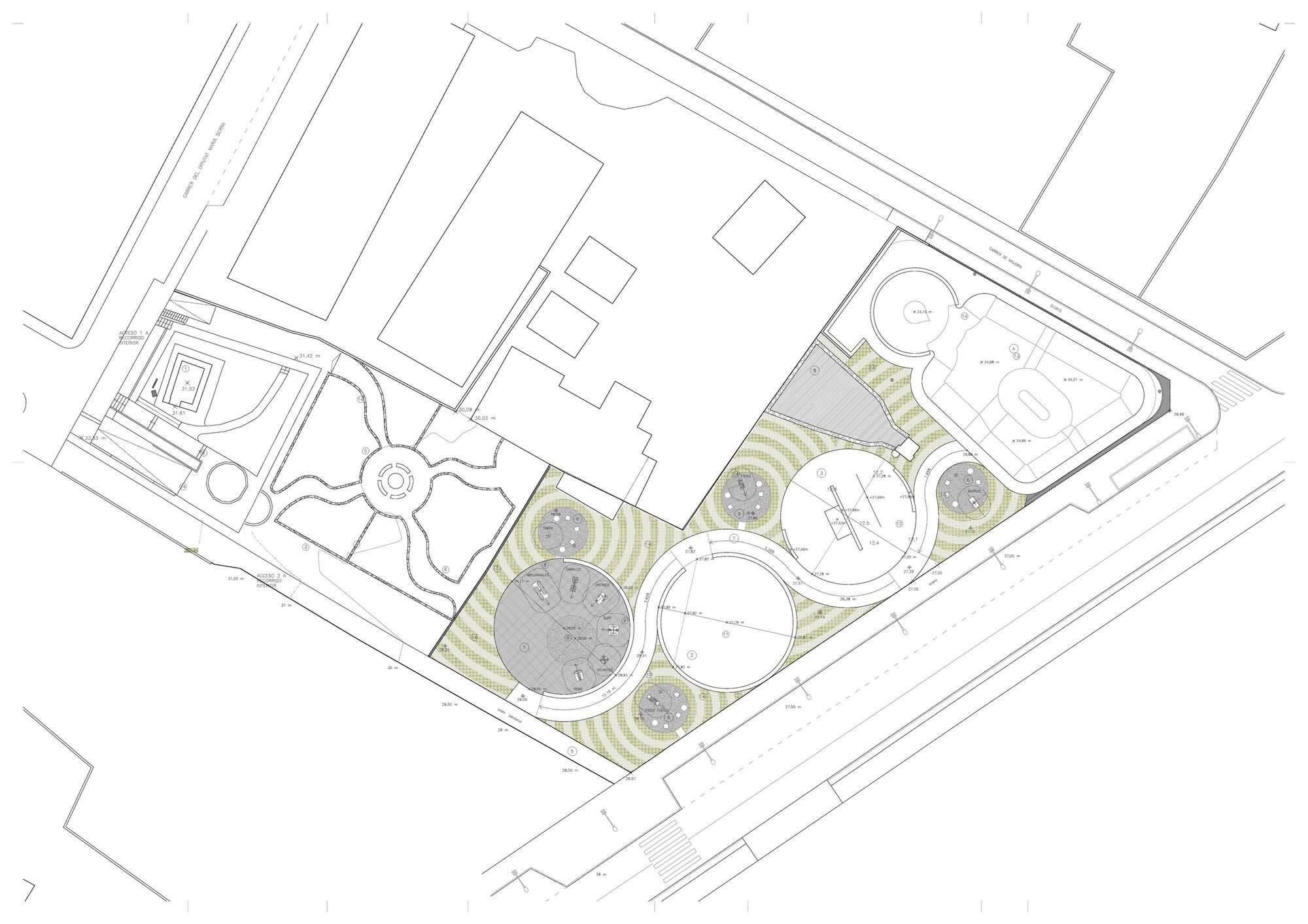 Sant Francesc Xavier 体育中心丨西班牙丨MCEA | Arquitectura-12