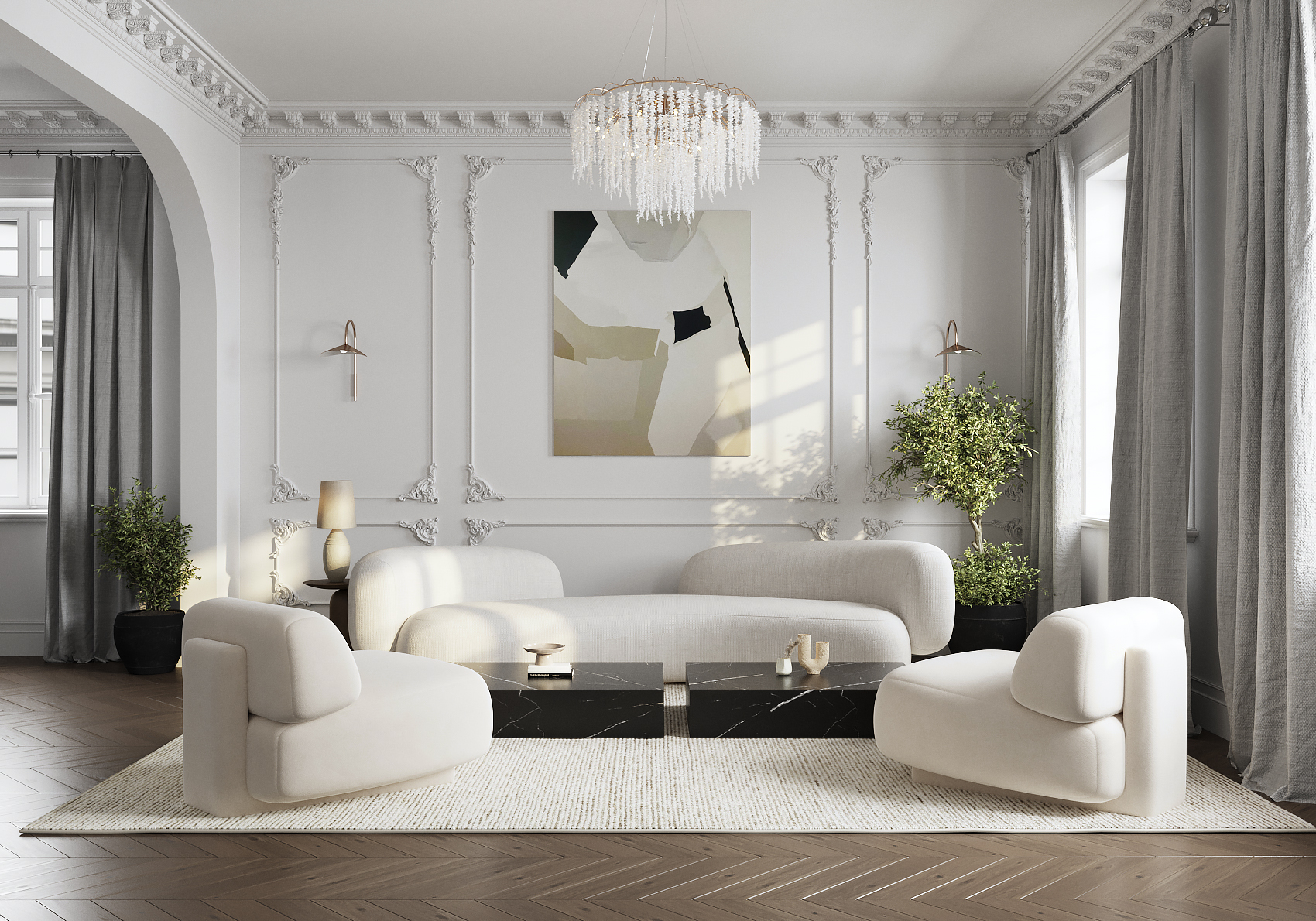 明亮的公寓丨Mirish Mirzayev-7