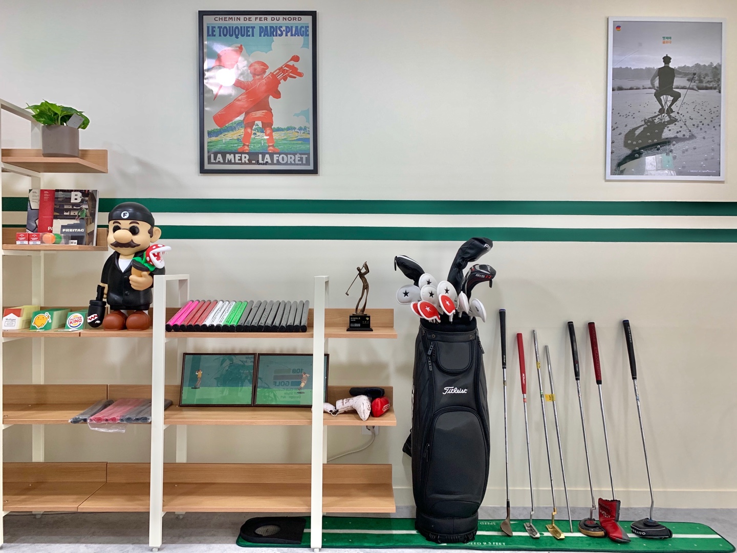 108GOLF-13 坪清爽氛围的高尔夫用品店设计-10