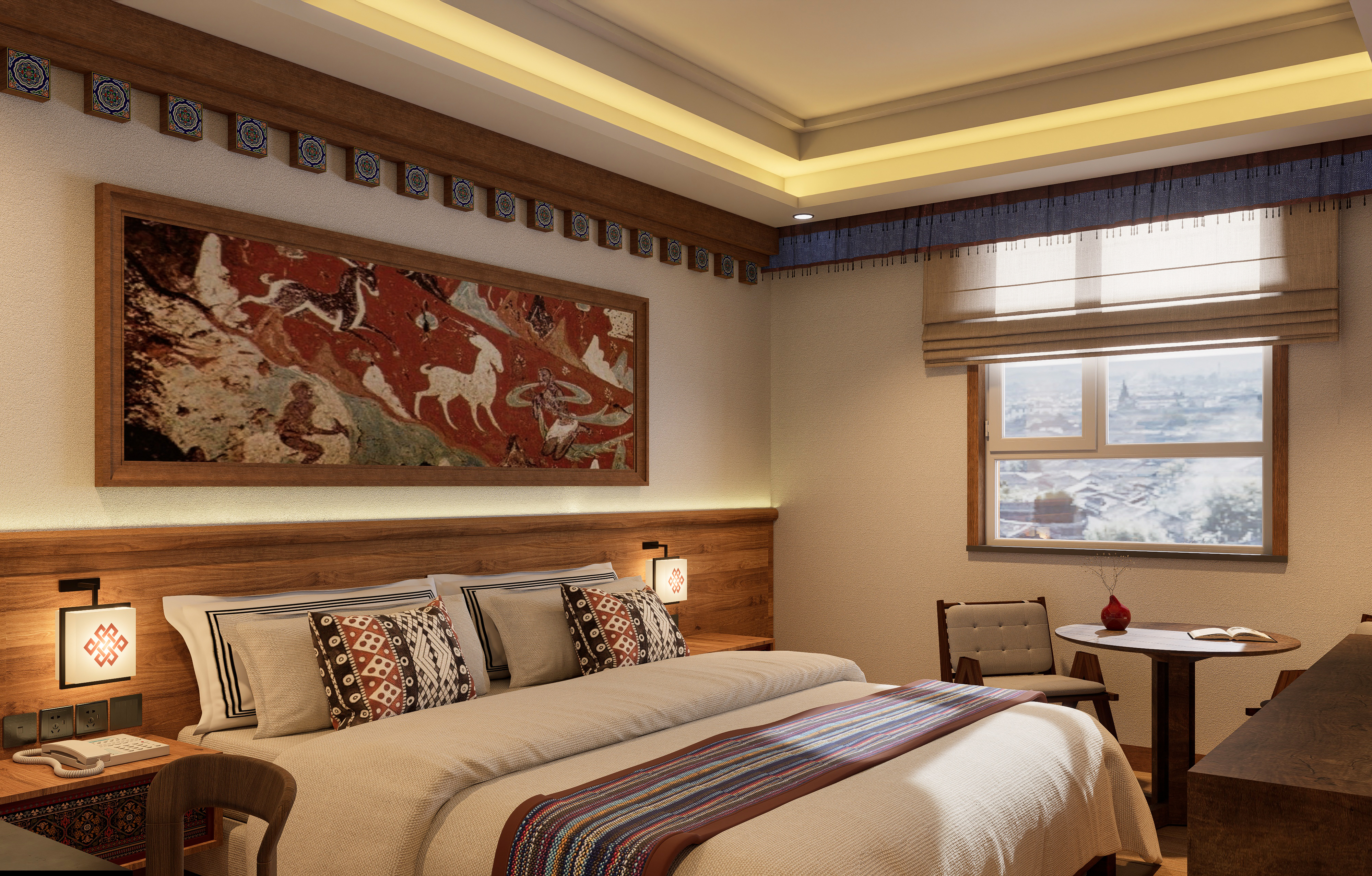 宗喀体验民宿客房区丨中国青海丨哈尔滨汇象创意设计有限公司-12