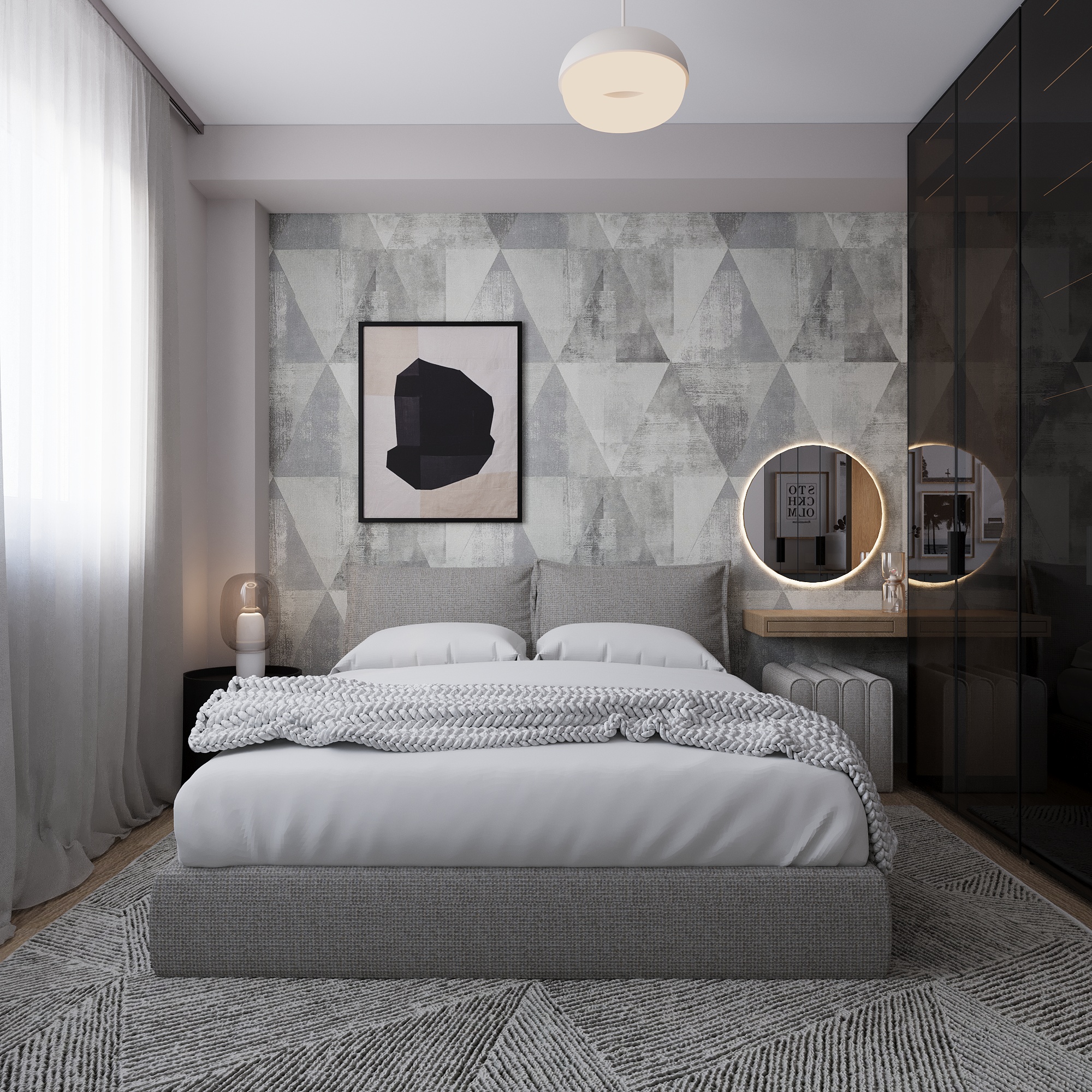 Stara Pazova市中心70平米公寓设计-18