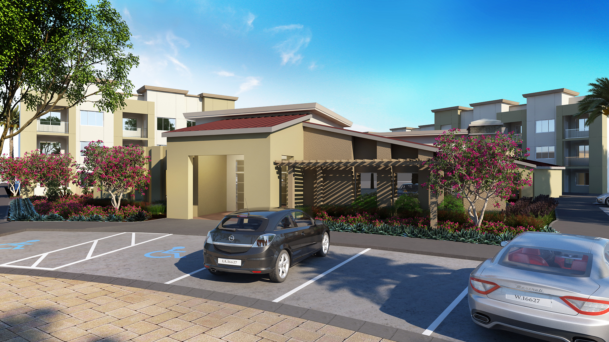 3D 建筑设计师打造的多功能商业空间-71