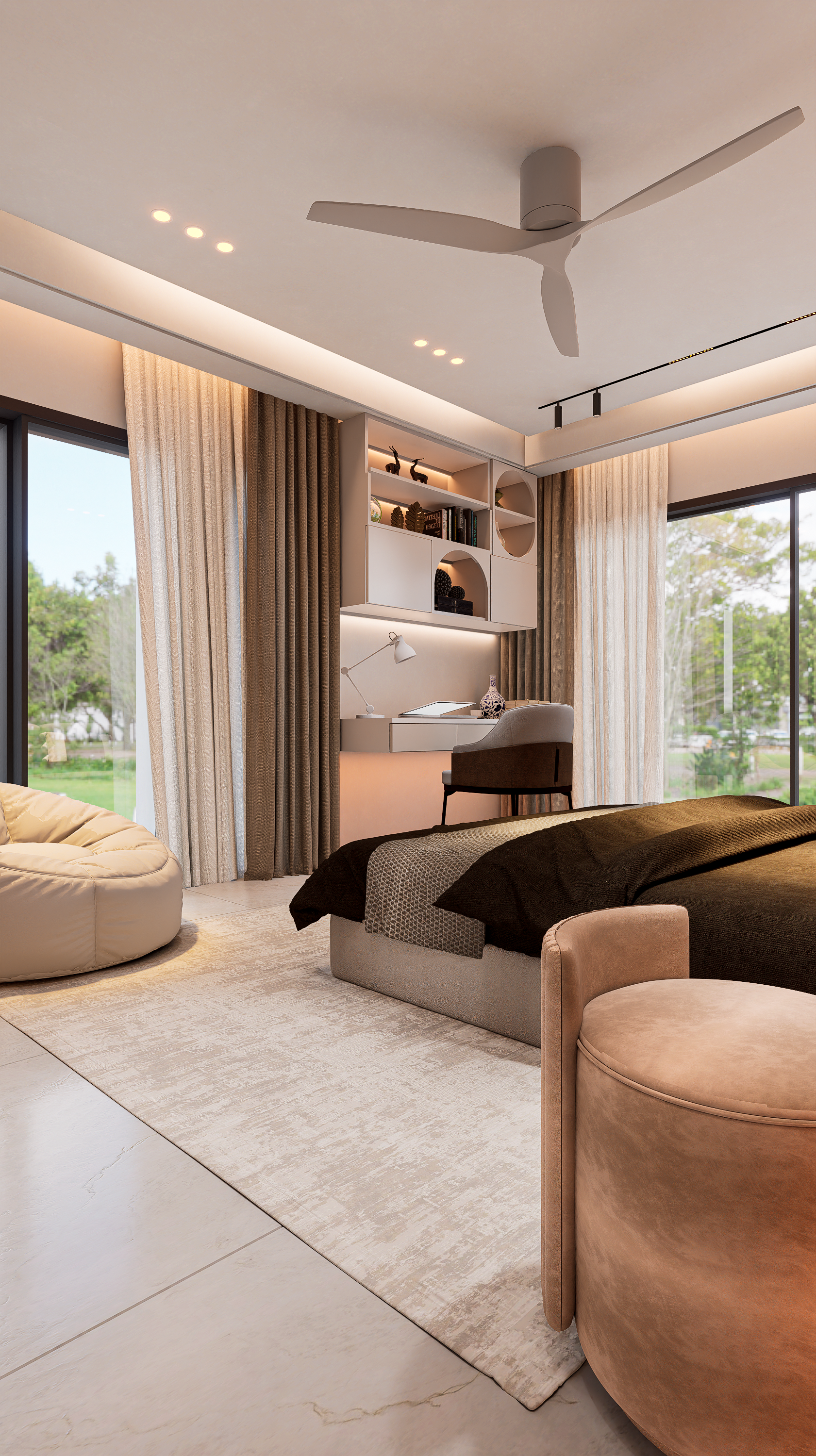 MINIMAL BED ROOM（极简卧室）丨Khetis Chandra Roy-12