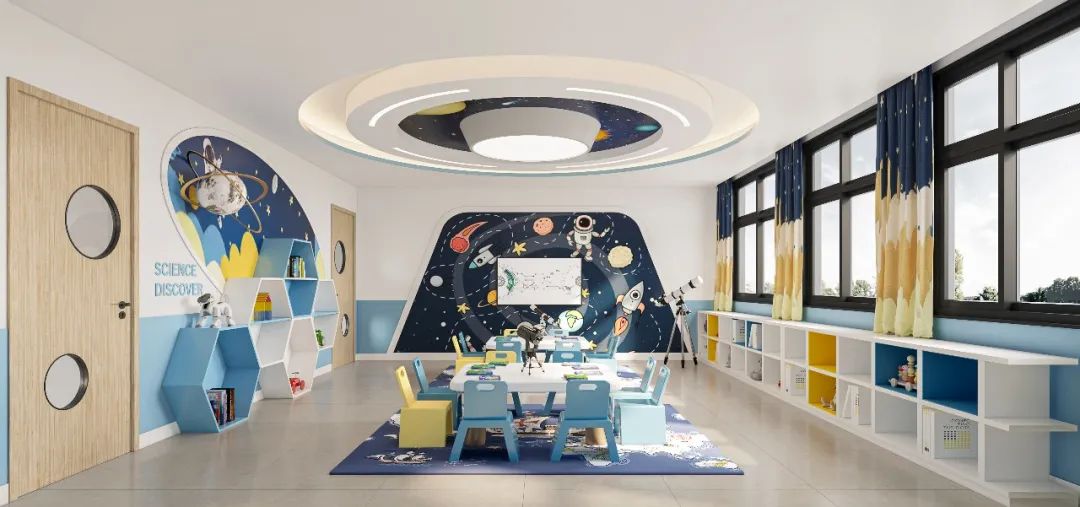 彩色童年 · 儿童教育空间设计丨尺道设计-33