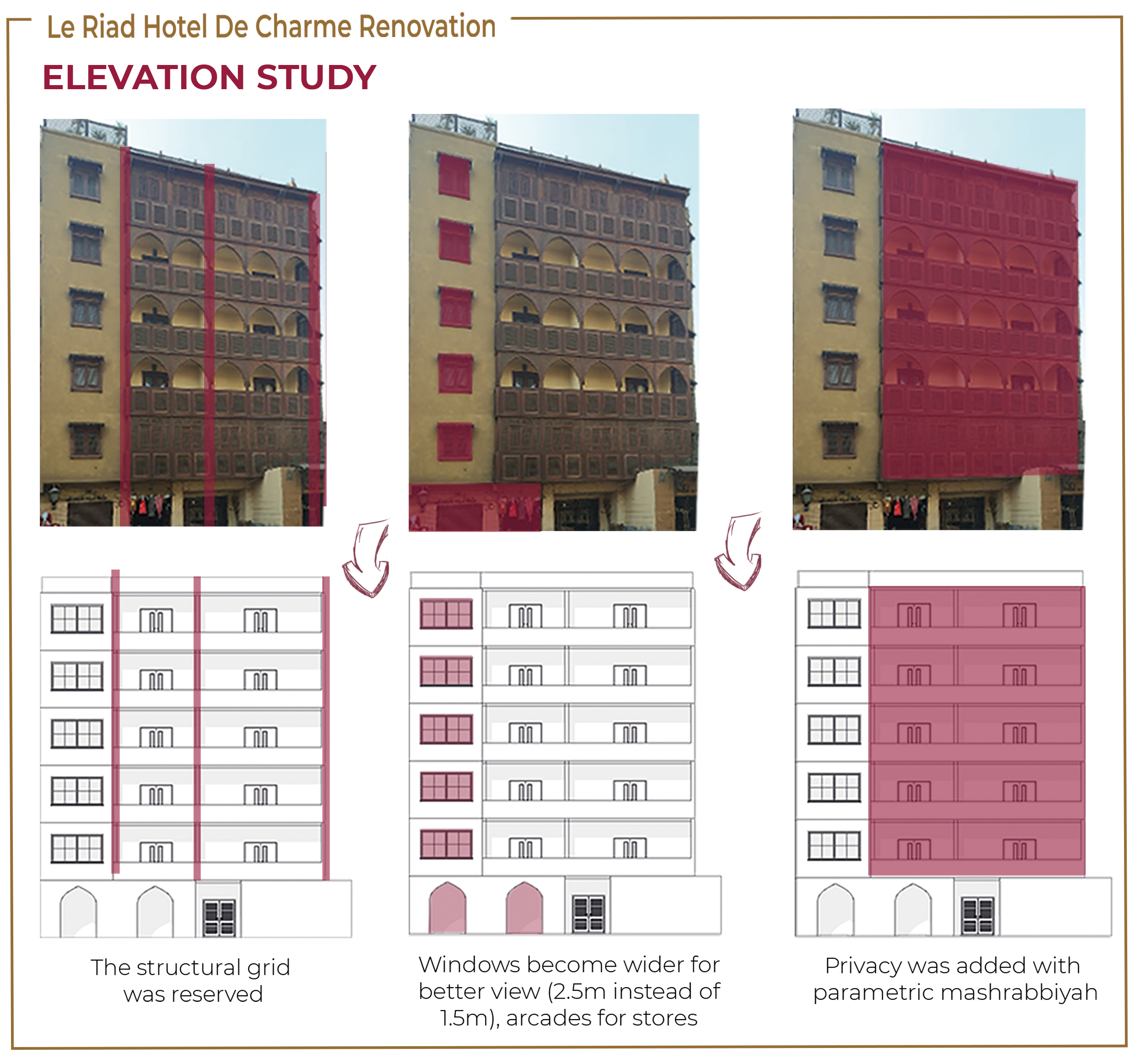 Le Riad Le Charme 酒店外立面重新设计丨开罗大学工程学院建筑系-17