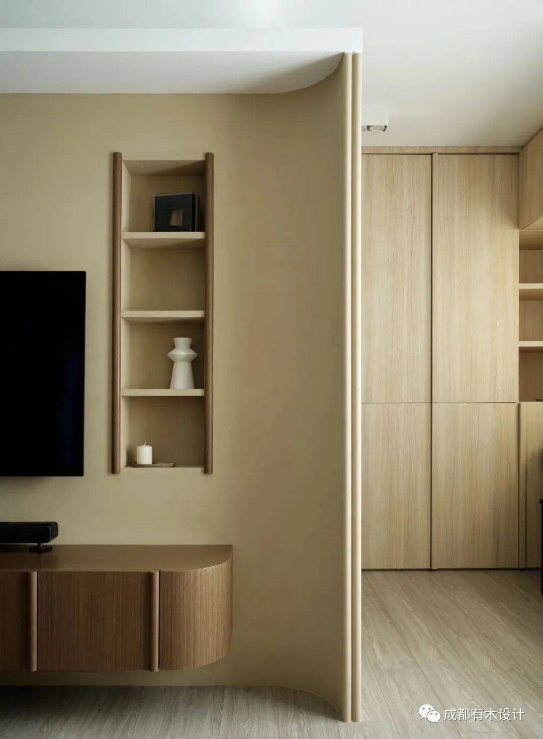 原木之居 · 温暖复古的舒适空间丨YOU MU DESIGN-9