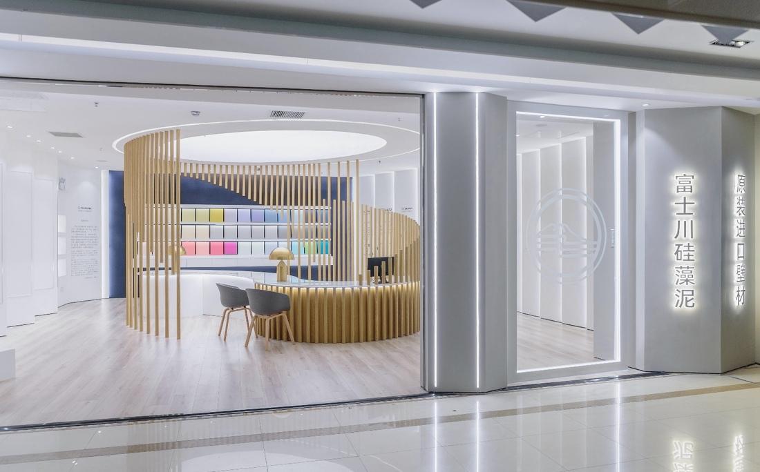 富士川硅藻泥形象店 | 极简中创造空间的艺术-28