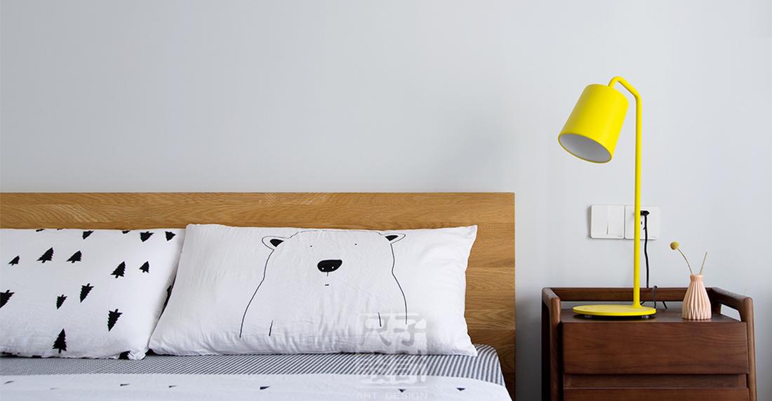 北欧风阳光宅,原木色家具营造舒适氛围-32