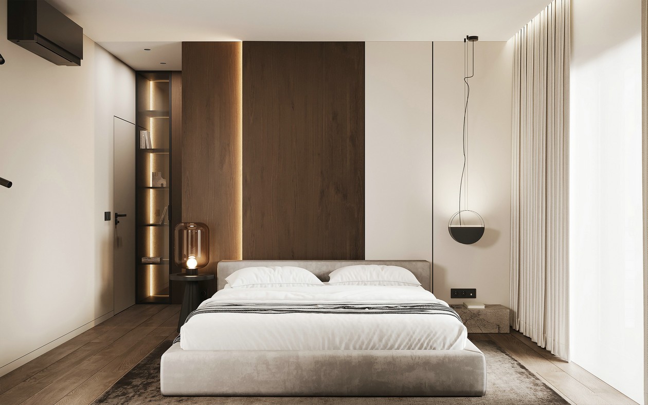 105㎡简约风住宅设计-5