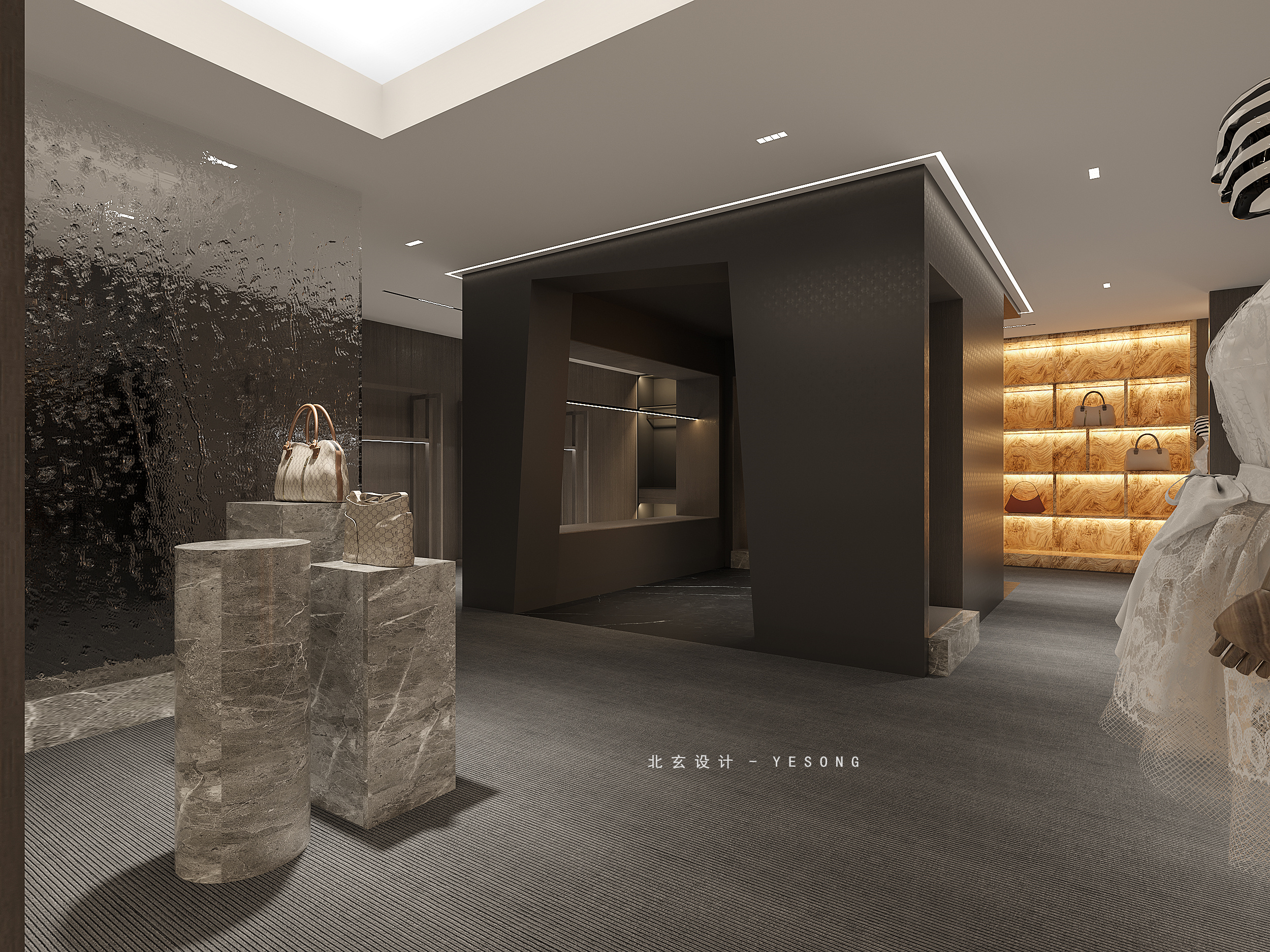 诧寂风女装店设计-5