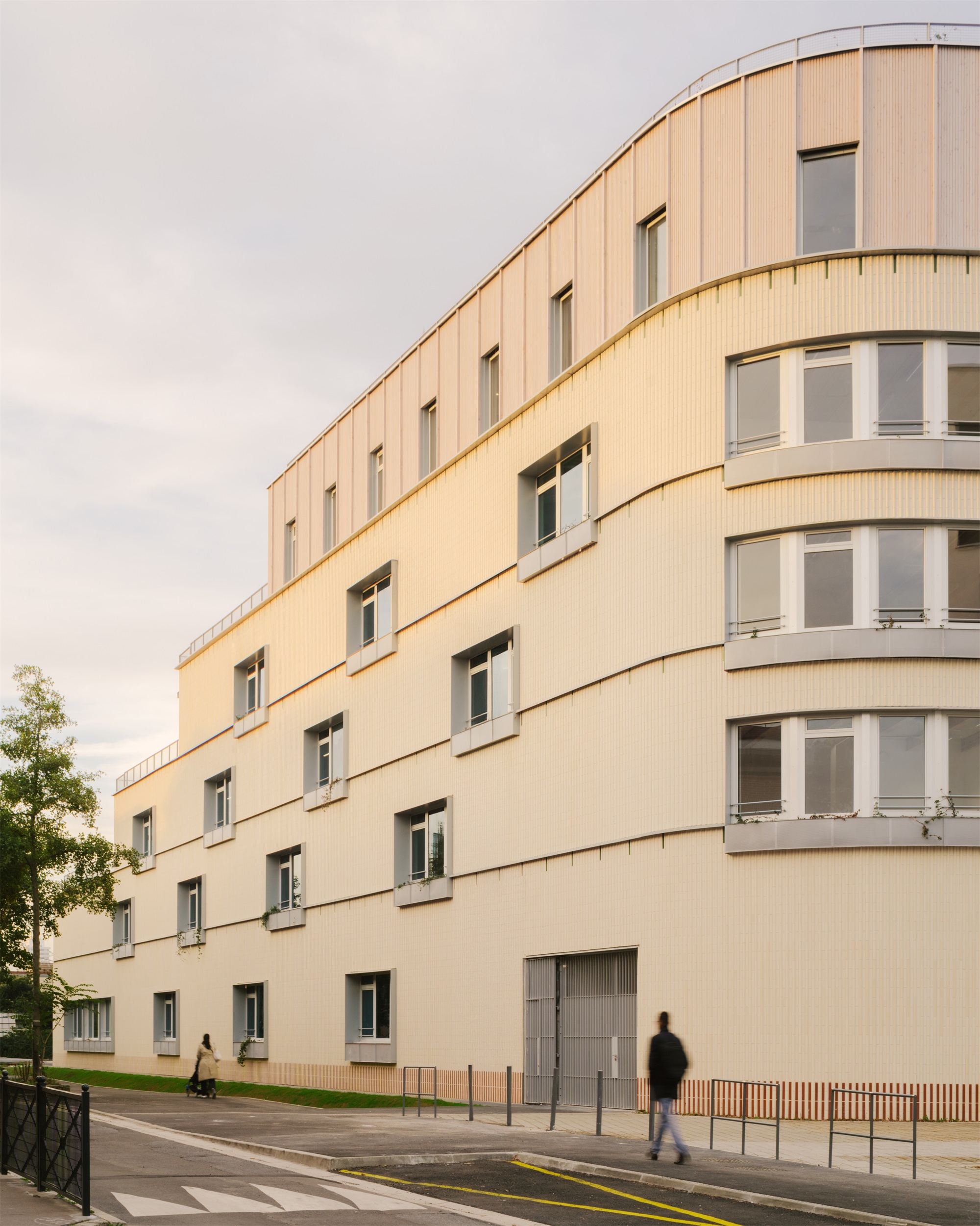 多米尼克·弗洛学校综合体丨法国-12