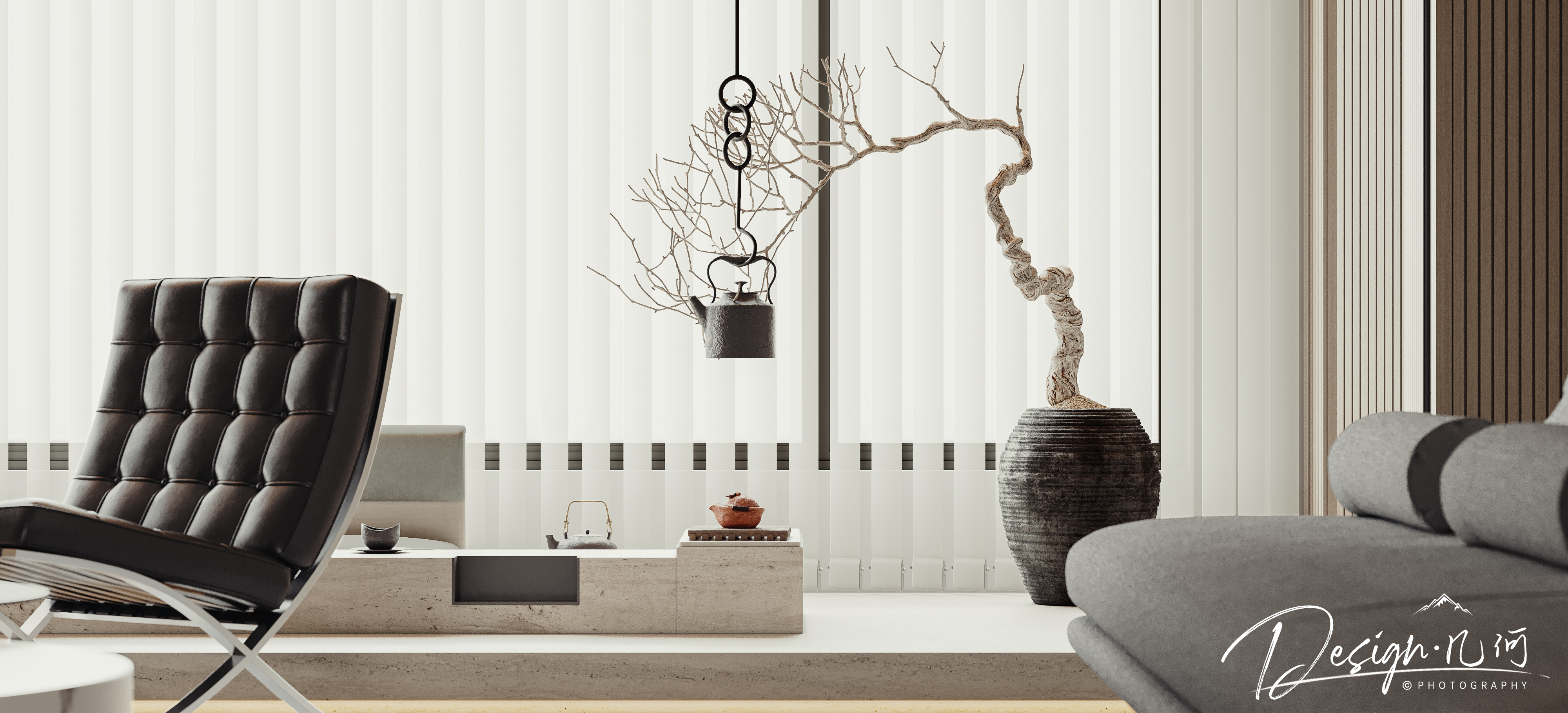 几何空间视觉表现 | 华润瑞府现代风-14