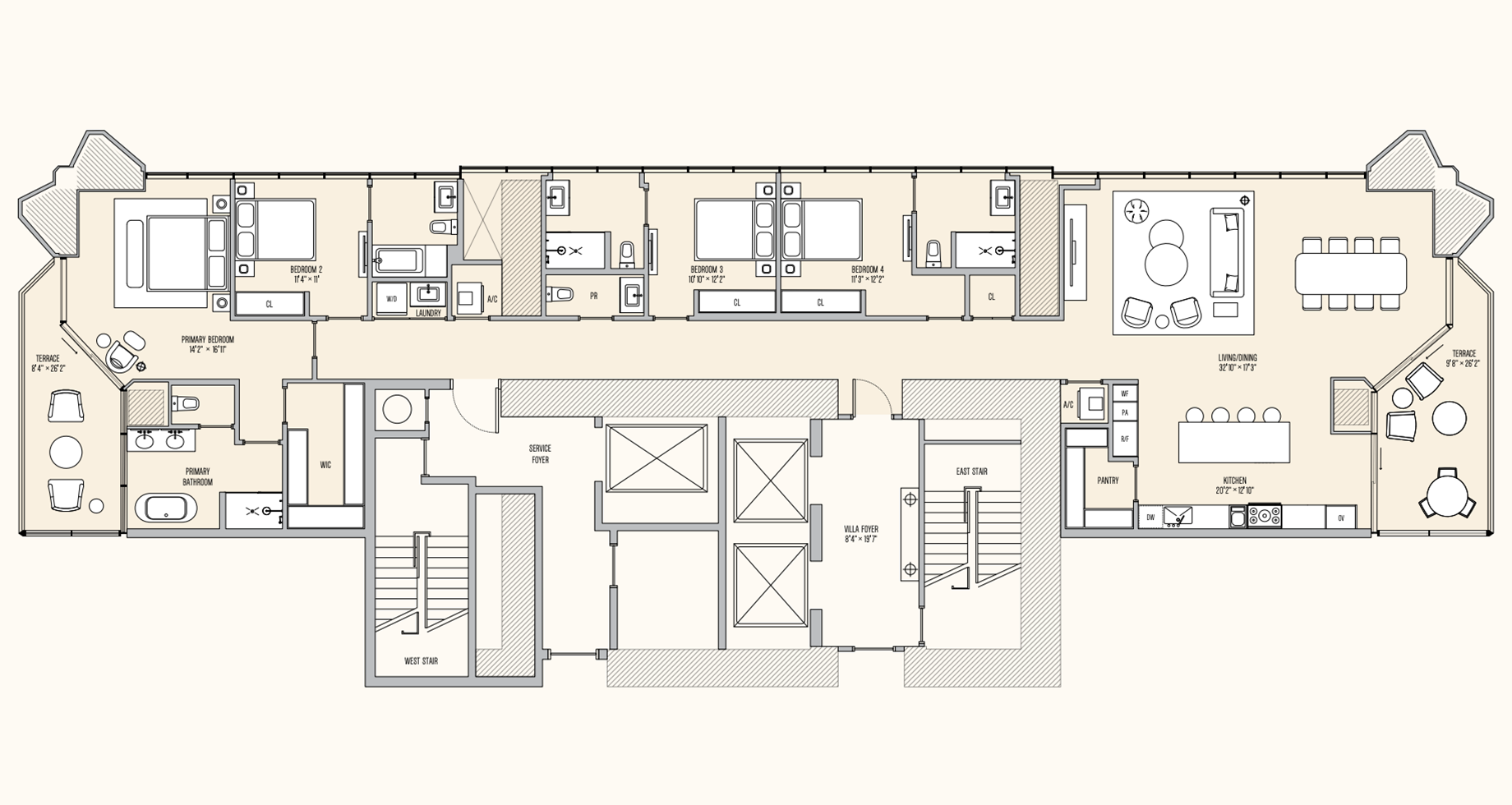 迈阿密别墅丨美国迈阿密丨ODP Architecture  Design-35