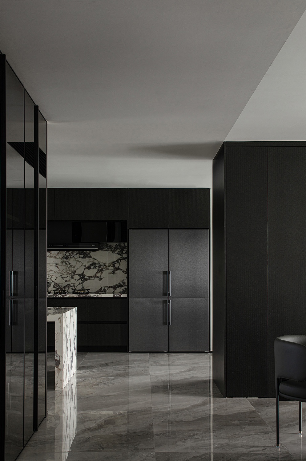 三只喜鹊｜自带质感 高级深邃丨杭州黎水仁佳设计公司-26