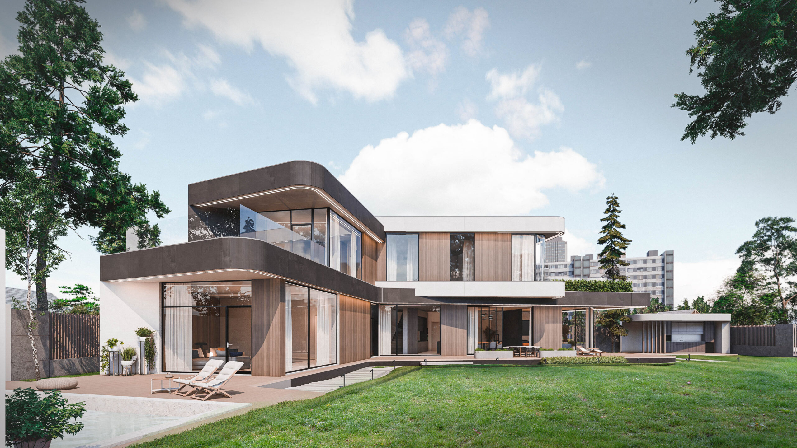 380㎡极简风格住宅项目丨ARXY工作室-22