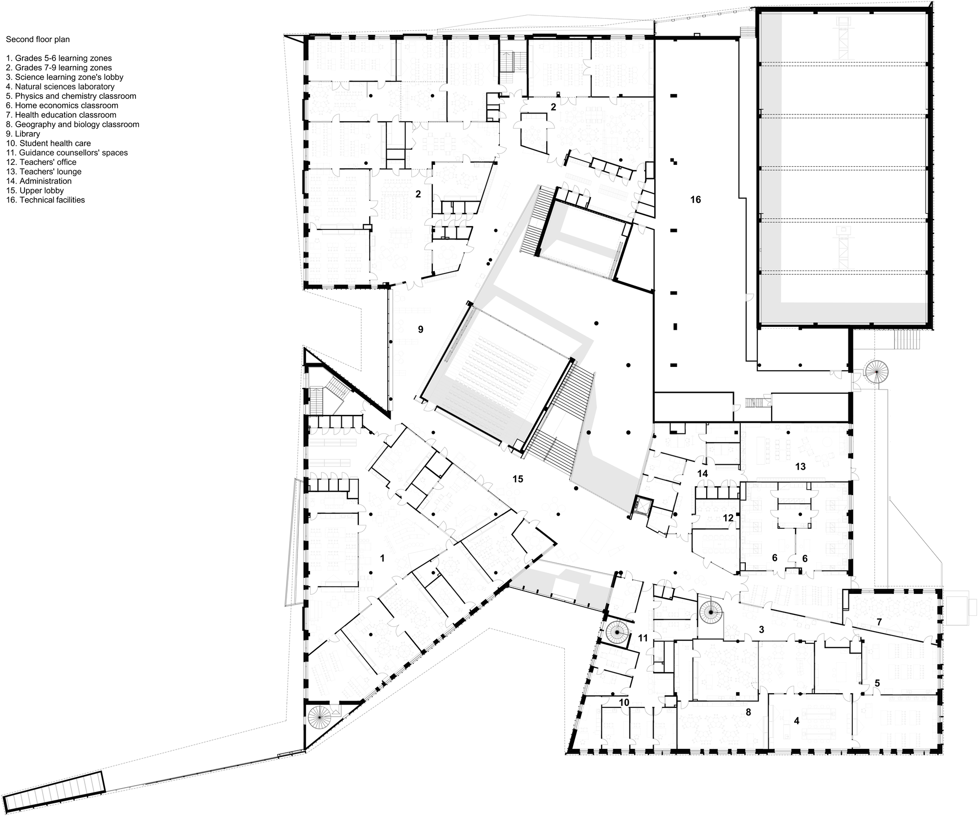 Keravanjoki 多功能建筑丨芬兰丨Lukkaroinen Architects-52