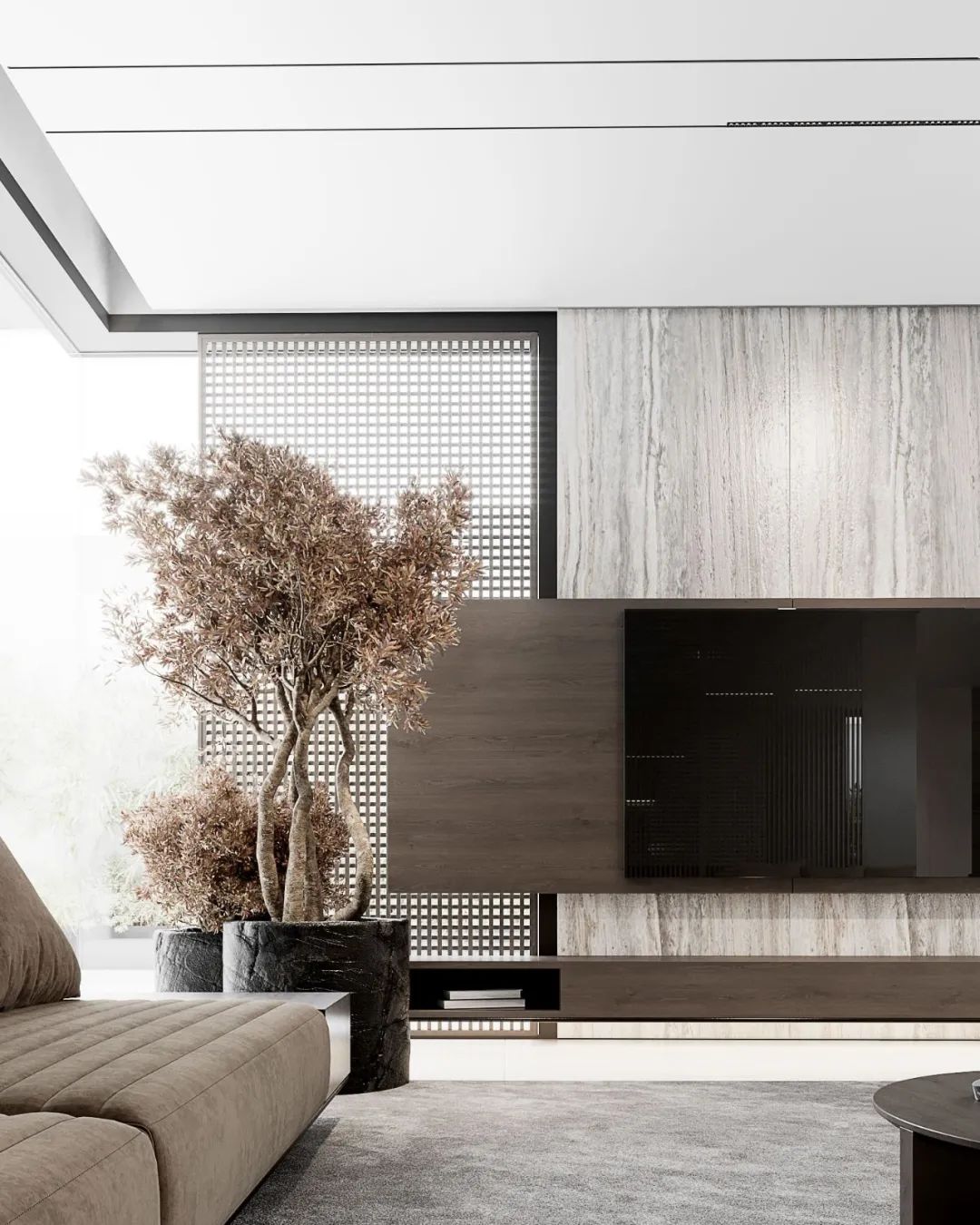 735㎡现代极简别墅设计丨LeQB Architects-28