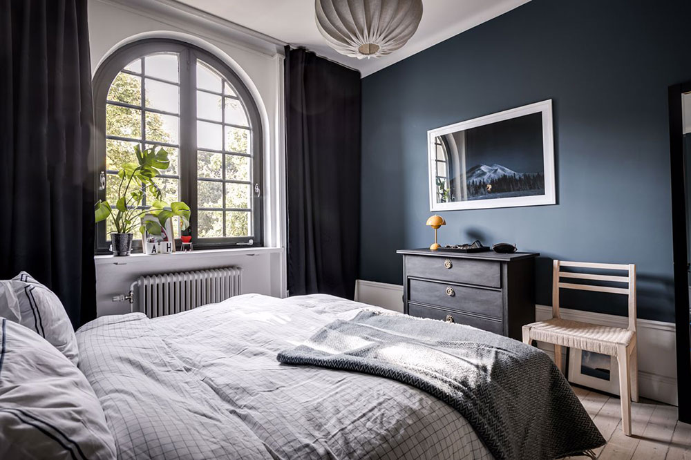 瑞典 73 平米公寓的色彩艺术-18