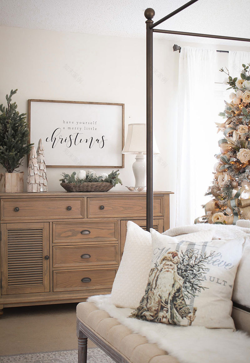 美式乡村复古新年家居-15